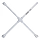 Kreuz ∙ Radmutternschl&uuml;ssel